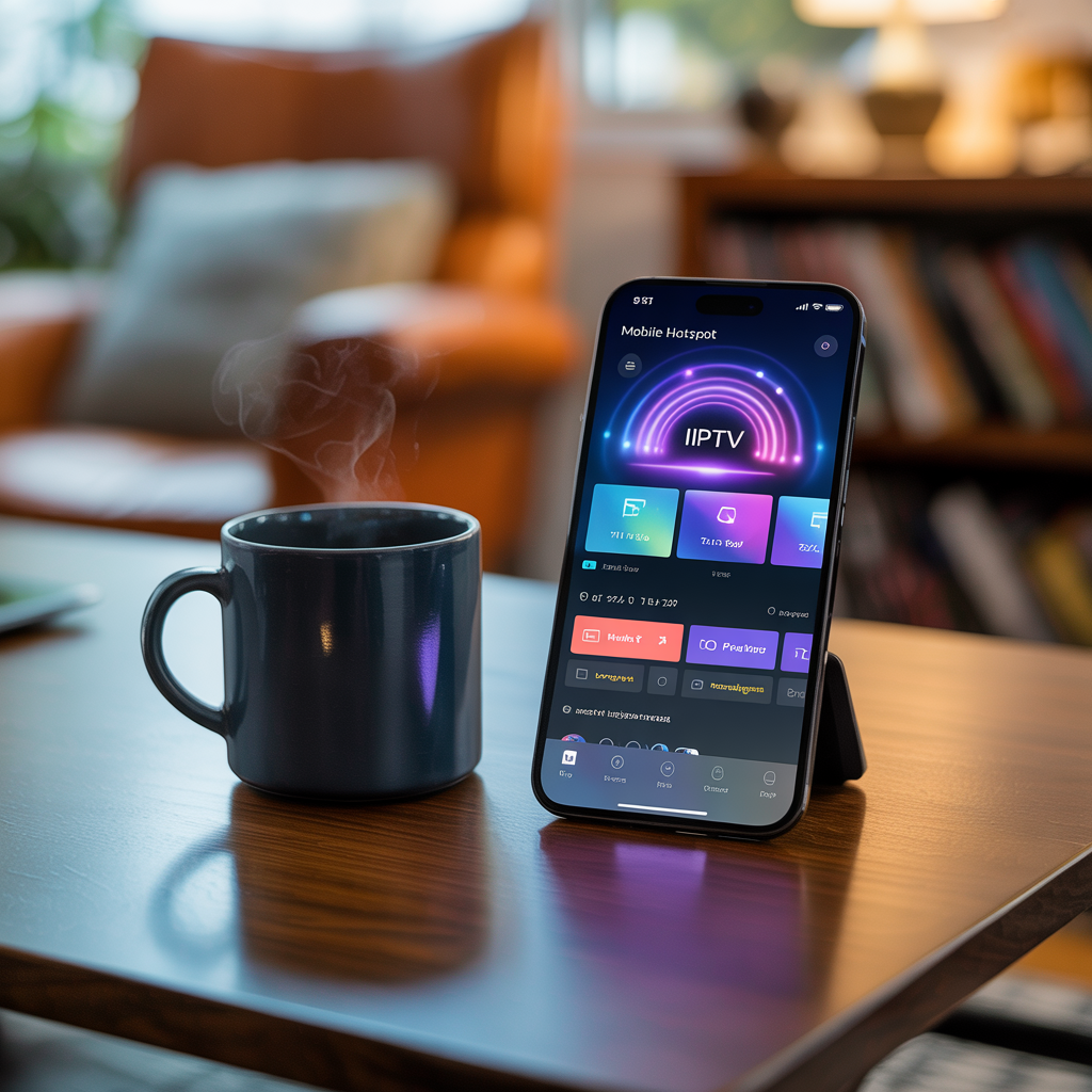 iptv on mobile hotspo