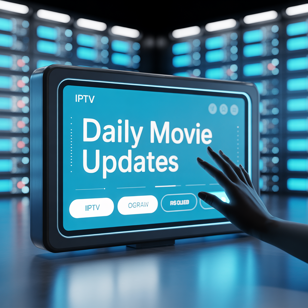 iptv with daily movie updates